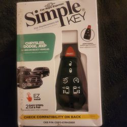 Chrysler, Dodge, Jeep and Ram Simple Key Programmer for Smart Key