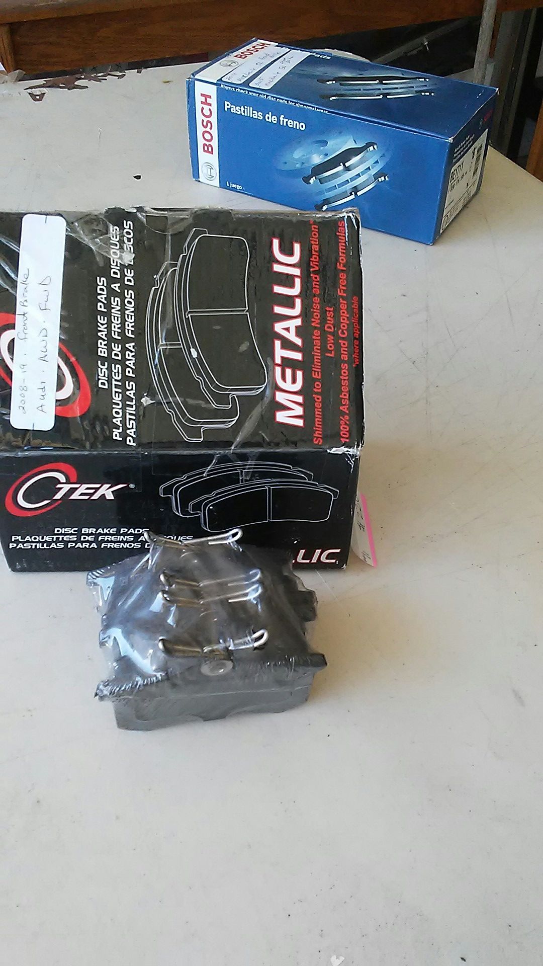 Ctec brakes pads for Audi 2008 to 2018