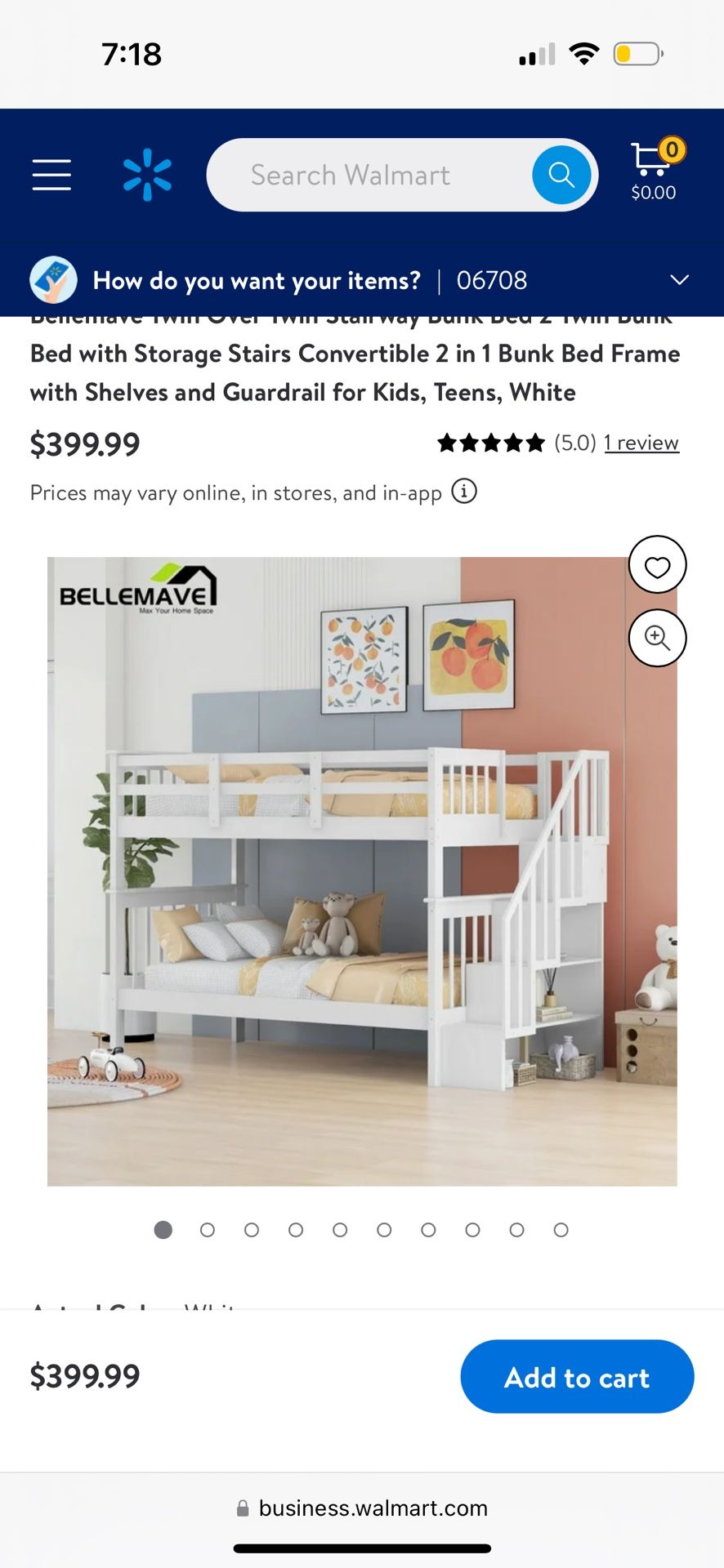 Twin Bunk Beds Like New
