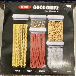 OXO Good Grips 5 Piece POP Container Set - MIB
