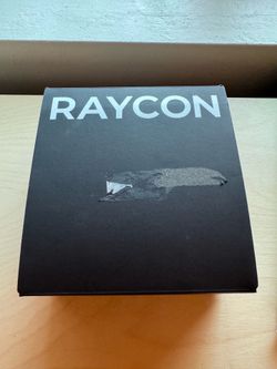 Raycon Everyday Headphones Over-Ear Black Bluetooth USB-C 3.5mm RBH820-BLA
