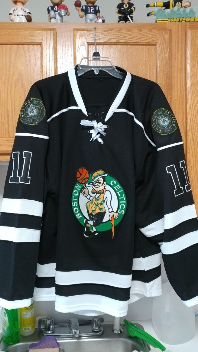 Boston Celtics hockey jersey Adult Large