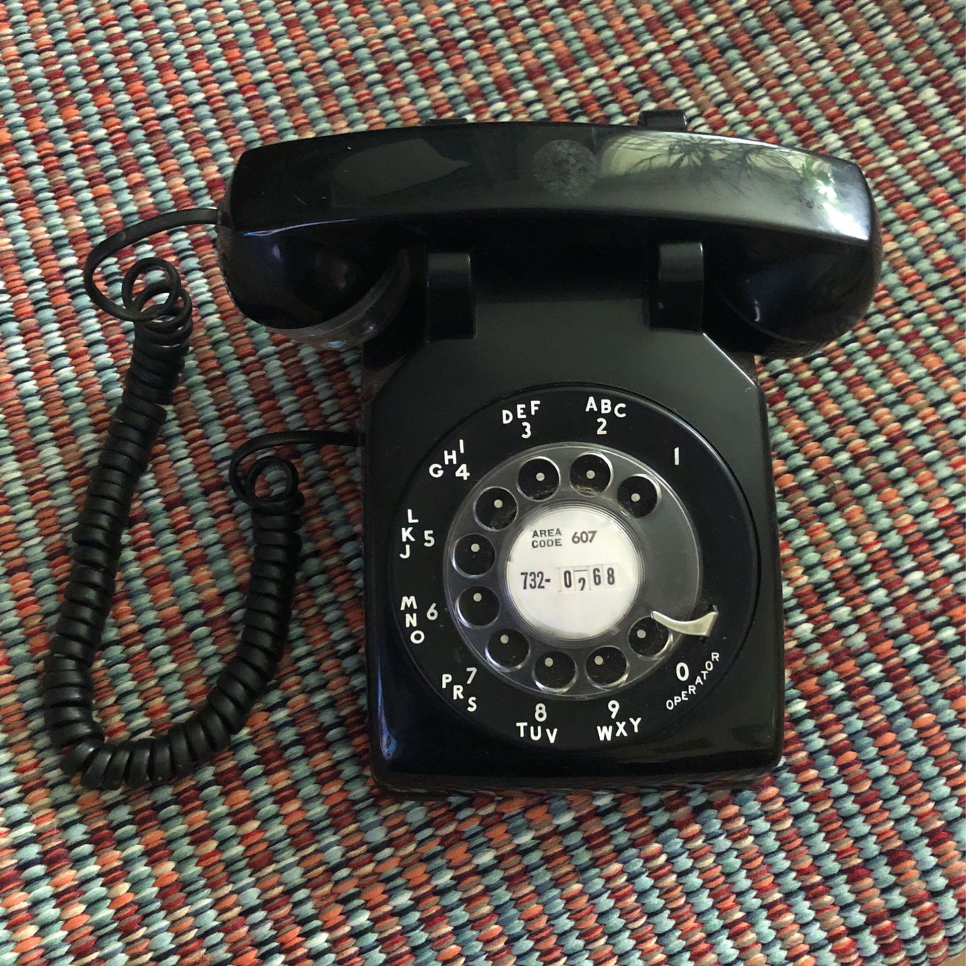 60’s Black Rotery Phone,  I Used As Conversation  Piece