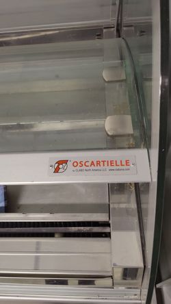 Ice cream gelato case
