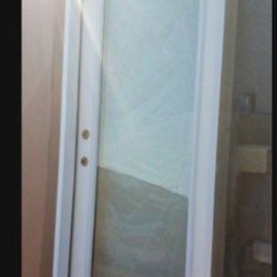Exterior Door Fiberglass Smooth 32x79, Wide Frame, Door And Frame Are Fiberglass,