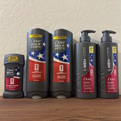 Dove men body wash shampoo deodorant bundle