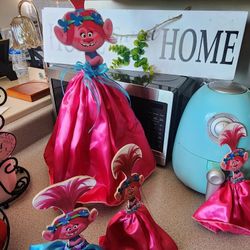 Trolls Poppy Centerpieces 