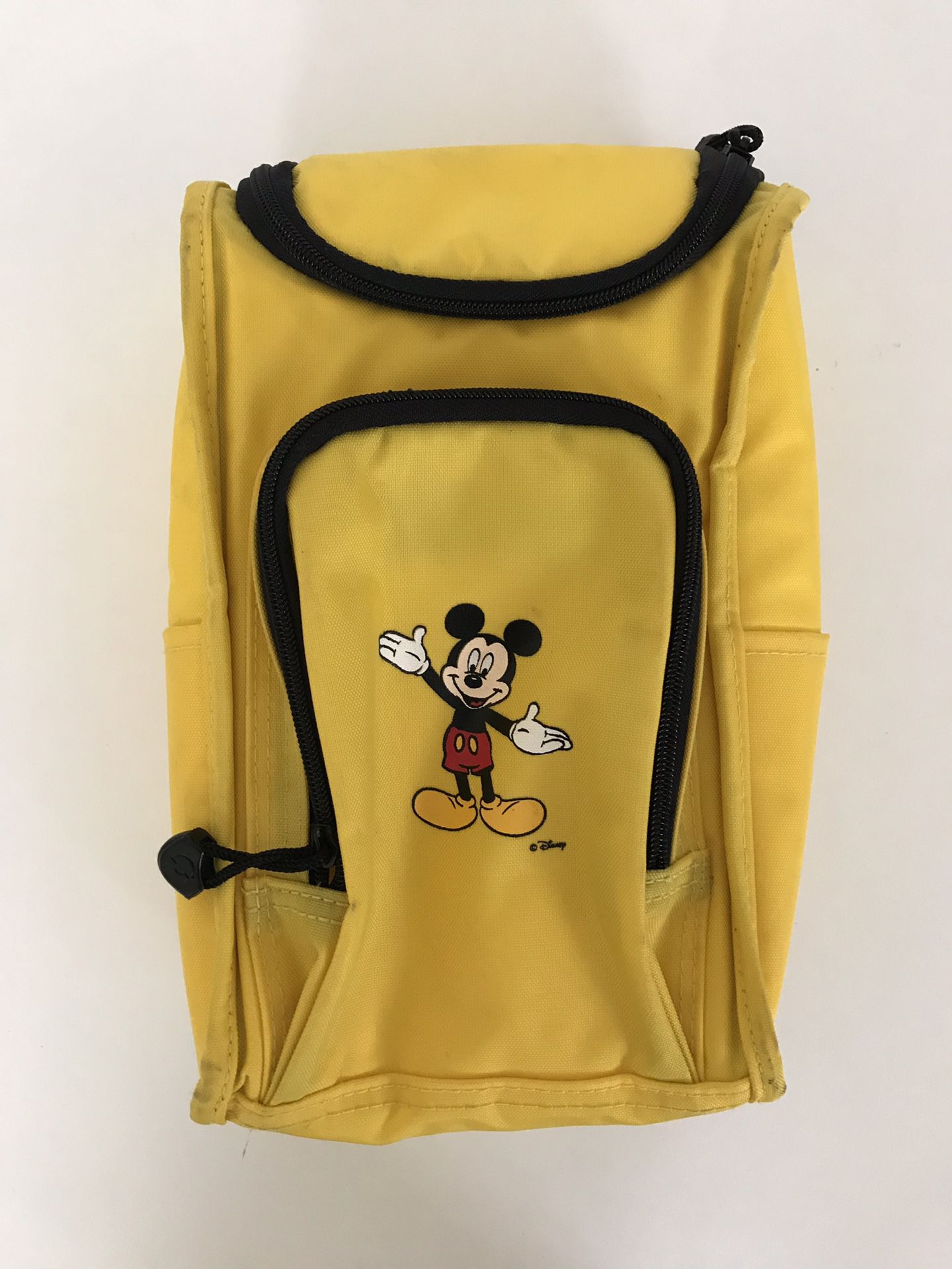 Disney Mickey Mouse Yellow Vintage LunchBox