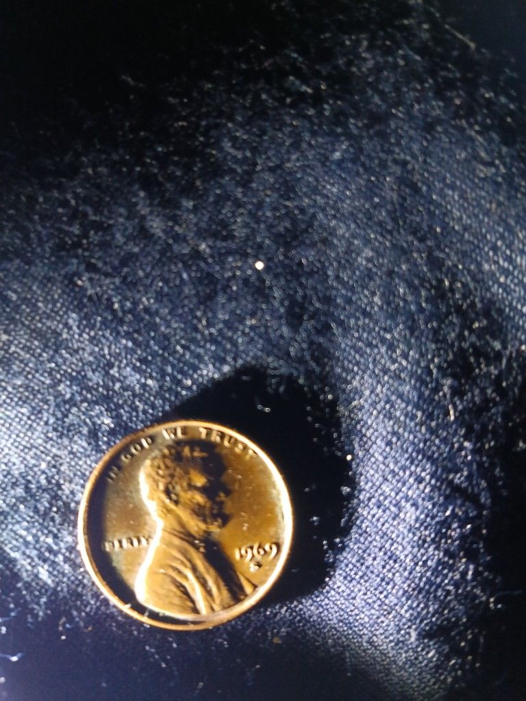 1969 S Penny Error