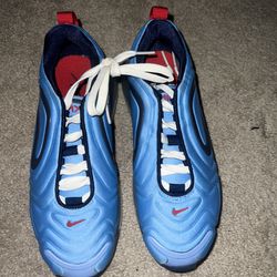 Nike Air Max 720 React Athletic Running Shoe Womens Size 6 Blue Red