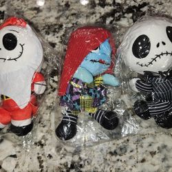 Jack And Sally Plushies 