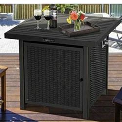 Propane gas fire pit table Tack life GFP01 New In box