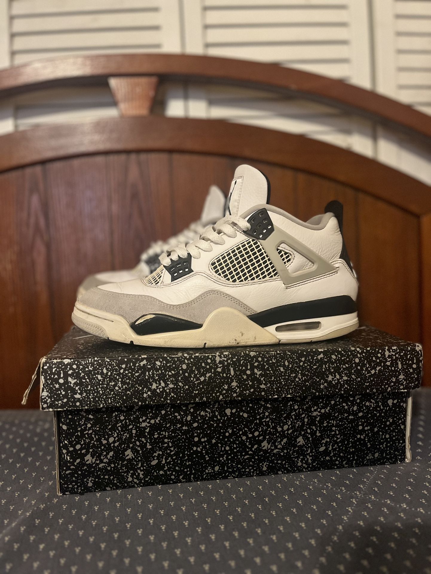 jordan 4 military black