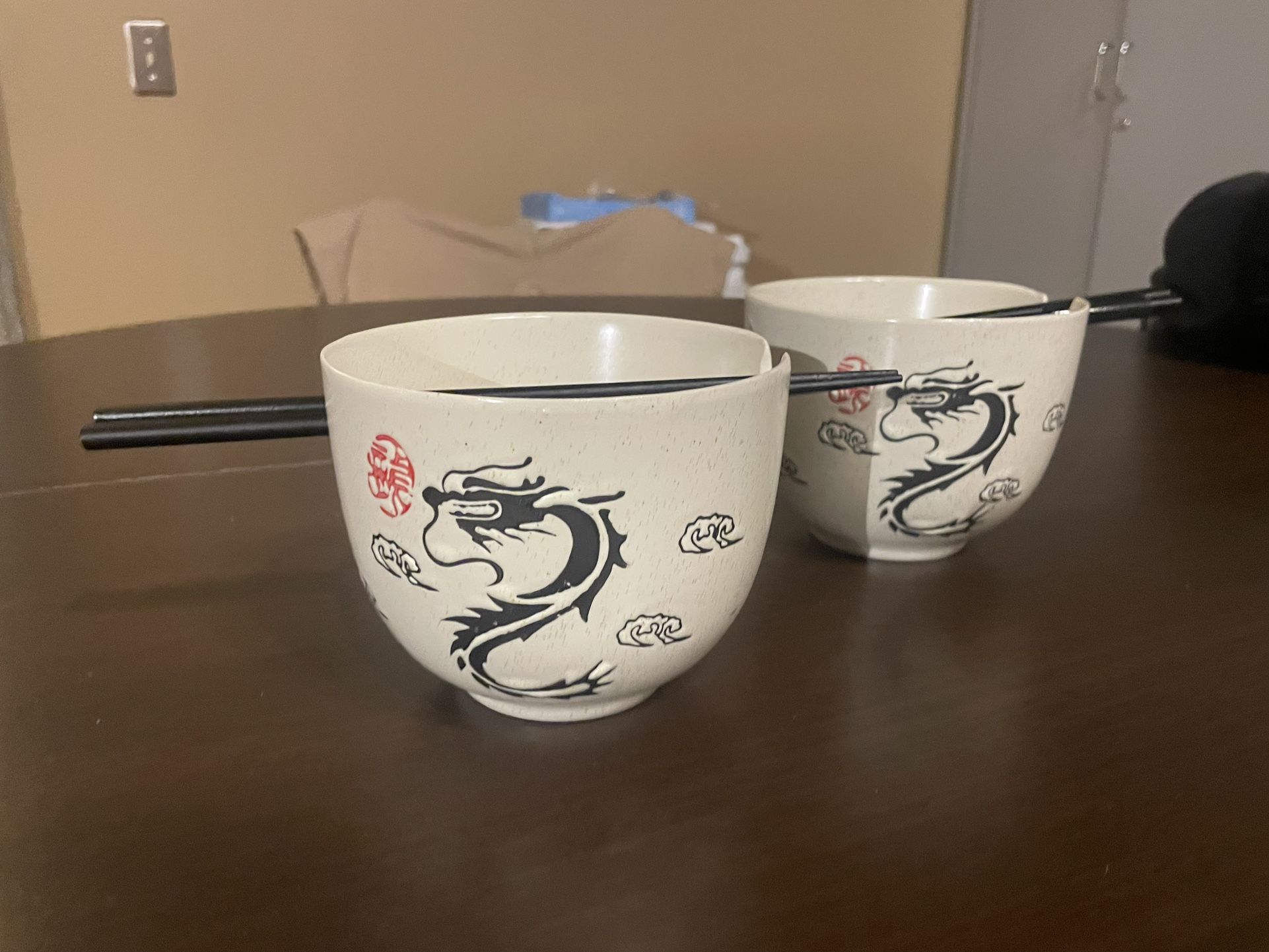 Ramen bowl set w/ Chopsticks 