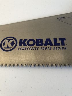 Kobalt 20” Aggressive Tooth Handsaw