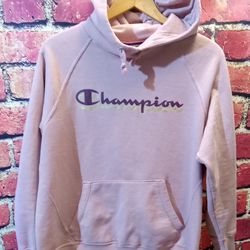 Champion Hoodie Womens Size L Pink