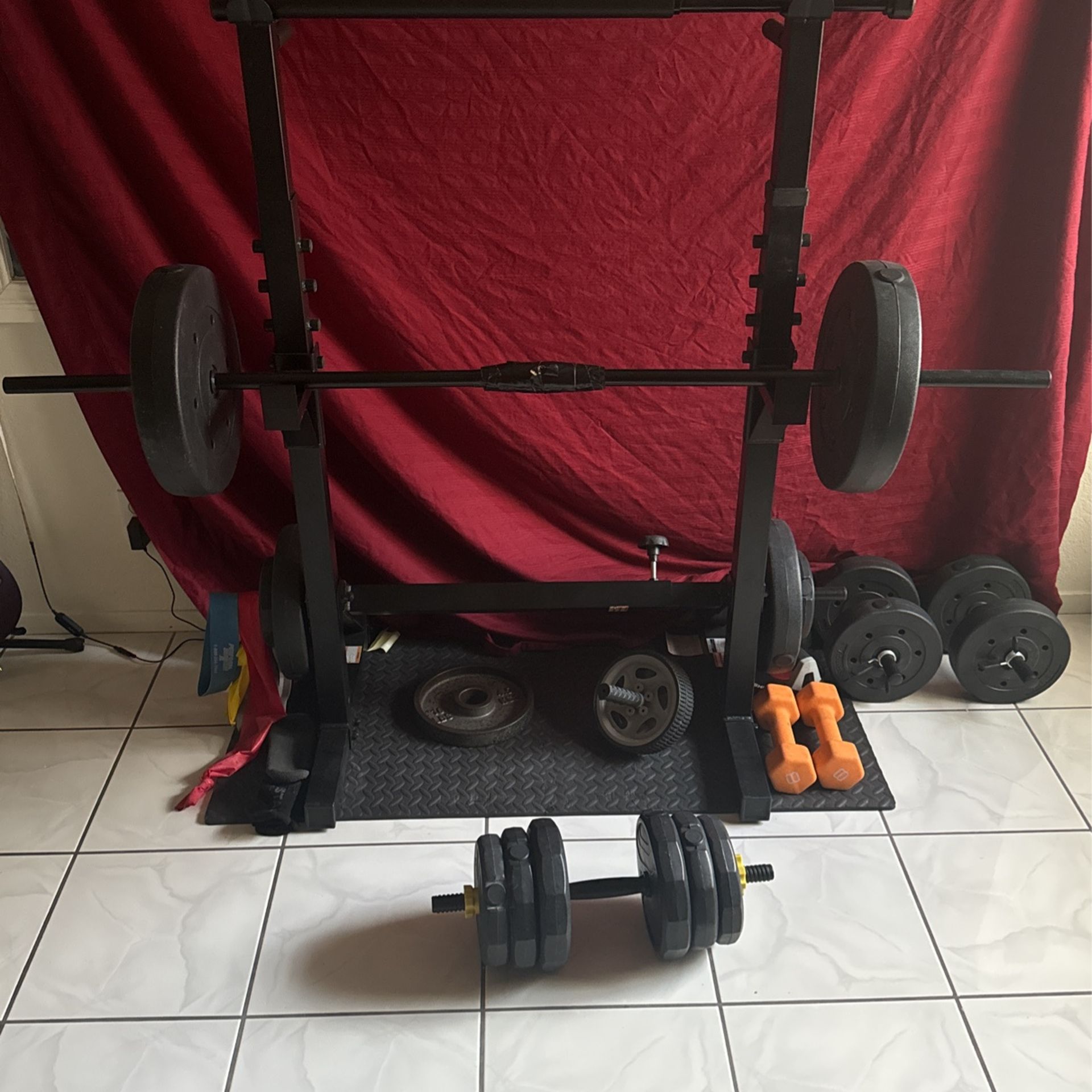 Bench Press W/ Weights