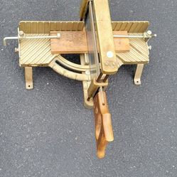 Miter Box with Saw