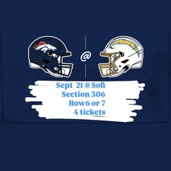 La Chargers Vs Denver Broncos - 9/21/25