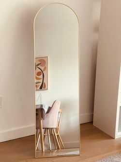 Mirror Full-Length Gold Arch Frame- New