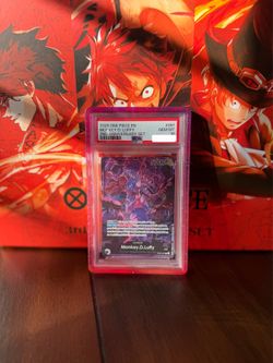 One Piece Monkey D Luffy 2nd Anniversary Set EN PSA 10