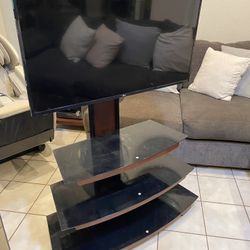 LG 43” Tv And Stand Set 