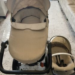 Baby Stroller And Bassinet And Car Seat STOKKE 