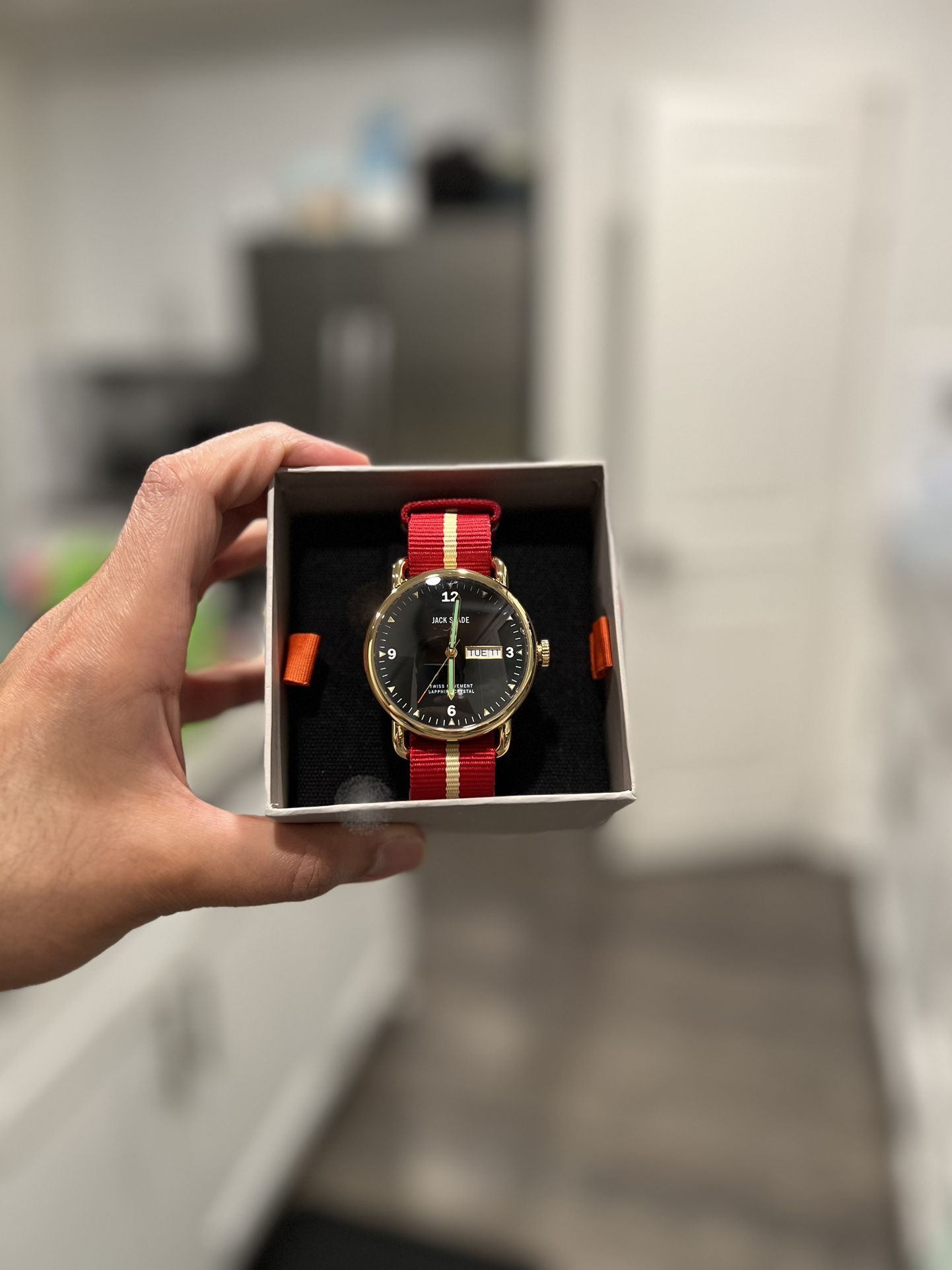 Jack Spade Watch - Swiss Movement Sapphire Crystal for Sale in