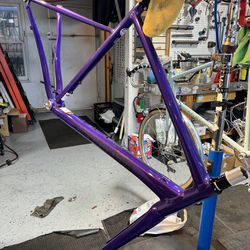 Cannondale CAAD Optimo Purple 58 Alloy Frame And Carbon Fork