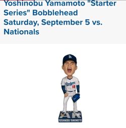 Yamamoto starter series bobblehead