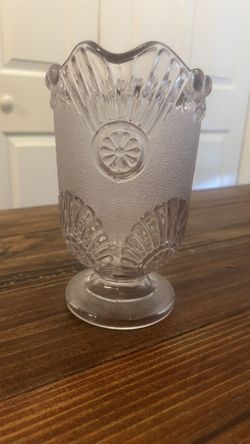 Antique Glass Pitcher