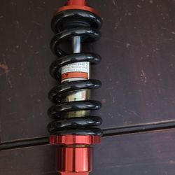 250mm 9.8" Rear Shock Absorber 1000LBS Suspension Sensa-Trac Load Adjusting, Pit, Dirt Bike ATV Quad, Motorcycle 110cc 125cc 140cc 200cc 250cc