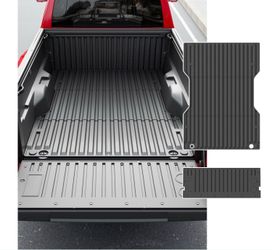 powoq 6FT Truck Bed Mat & Tailgate Liner for 2024-2026 Toyota Tacoma