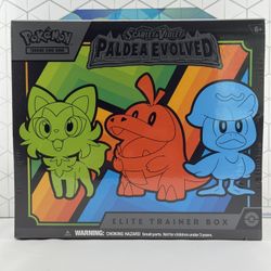 Pokemon Trading Card PALDEA EVOLVED ETB Factory Sealed