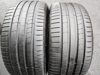Selling (2) tires 265/40zr21 pirelli pzero