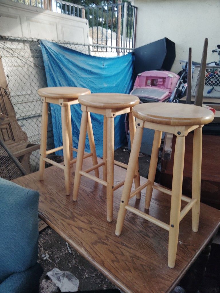 Three Like New Condition Short Stools $39 For All