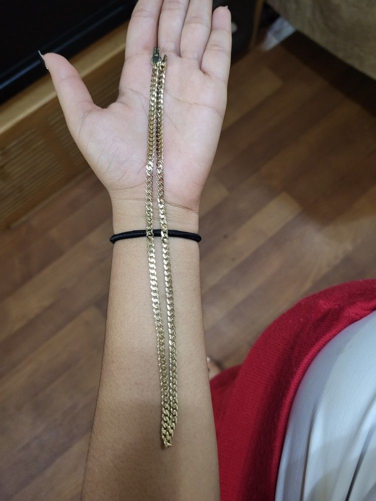 Cadena Gargantilla De Mujer Mónaco 14 Kl Pesa 56.1 G