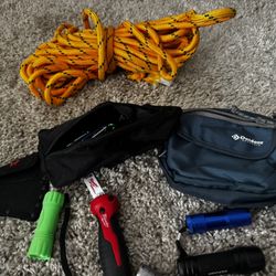 Assortment Camping Equipment In good Condition