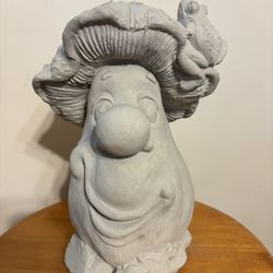 Concrete Mushroom Statue