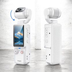 New in Box Vlog Camera White Action Camera
