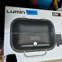 Weber Lumin Electric Grill Black