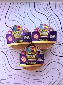 (1) SEALED Crazy Fun RMS Starlight Squishy Bun Set