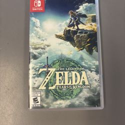 Nintendo Switch Legend Of Zelda Tears Of The Kingdom