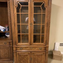 Vintage Thomasville solid wood cabinet