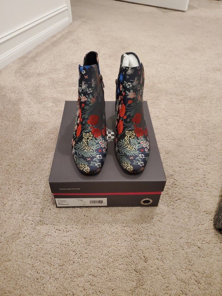 Vince Camuto Wonderland Floral Print Bootie