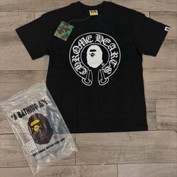*BLACK* BAPE X CHROME HEARTS COLLAB