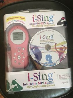 I –sing interactive MP3 karaoke