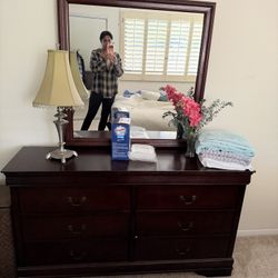 Dresser And Bedside Cabinet