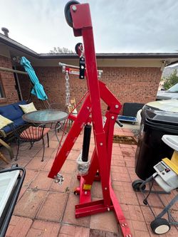 4000lb mobile flooding crane