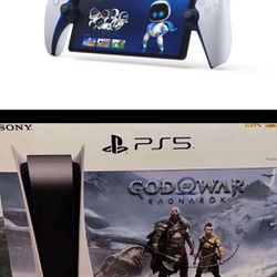 Sony Playstation 5 and. Sony Playstation Portal Remote Open Box Games Gift
